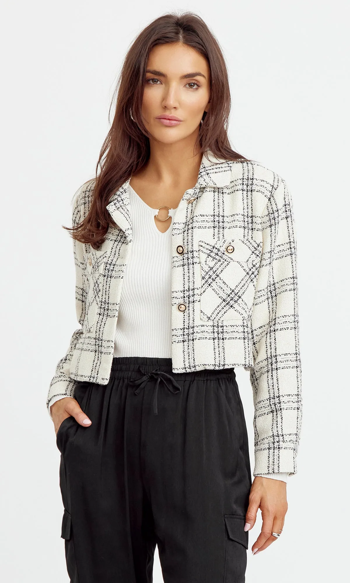 Krista Tweed Jacket