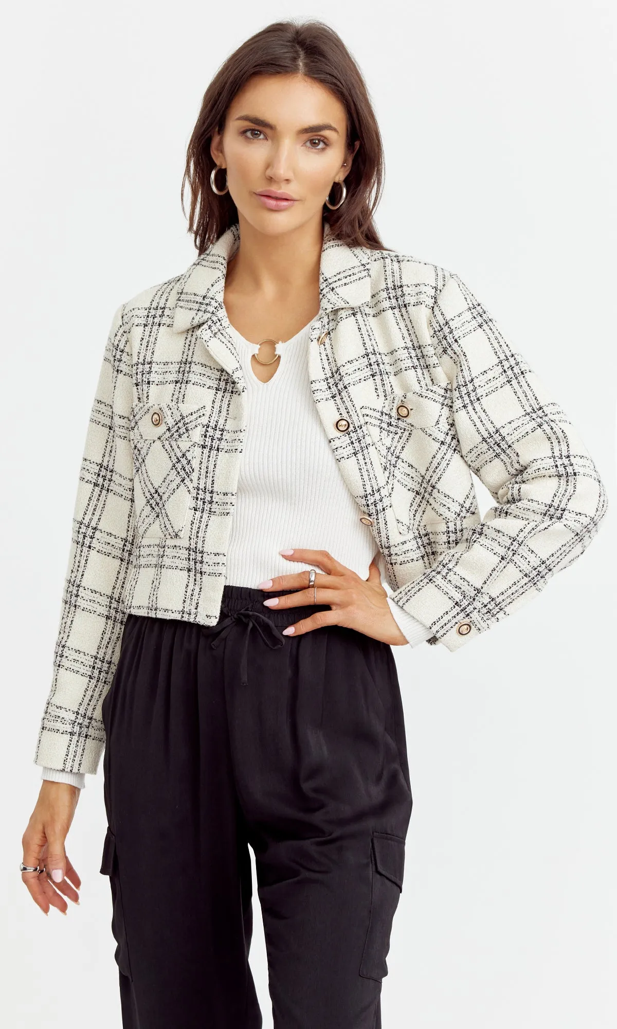 Krista Tweed Jacket