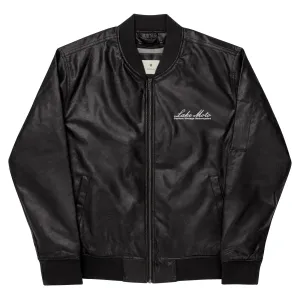 Lake Moto Bomber Jacket