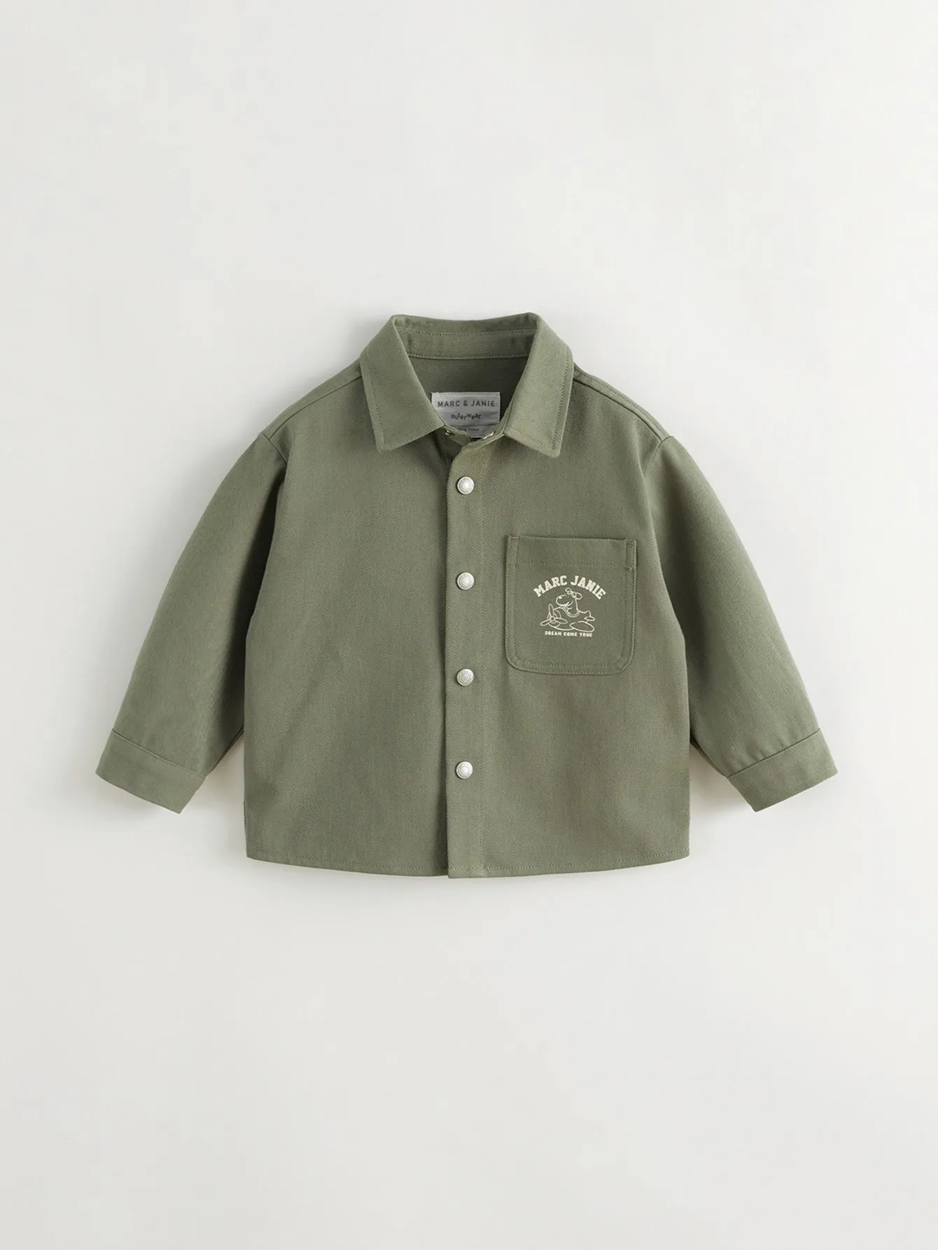 MARC & JANIE Boys Lapel Shirts Jacket 241513