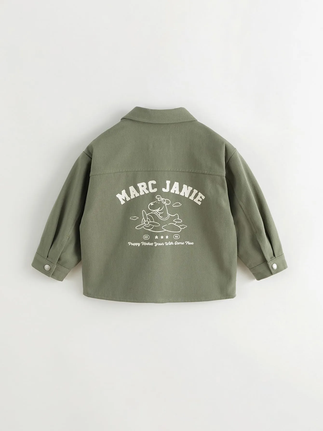 MARC & JANIE Boys Lapel Shirts Jacket 241513