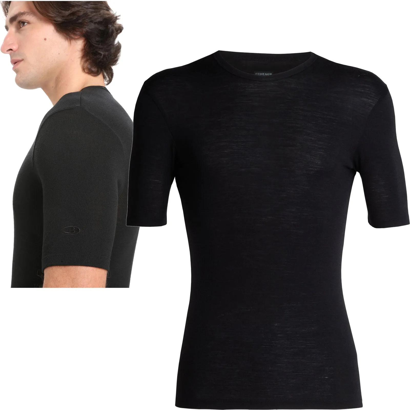 Men's Icebreaker Everyday 175 Merino Wool Short Sleeve Tee {IC-104482}