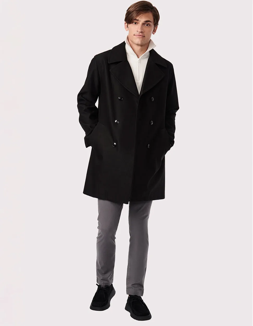 Men's Wool Peacoat