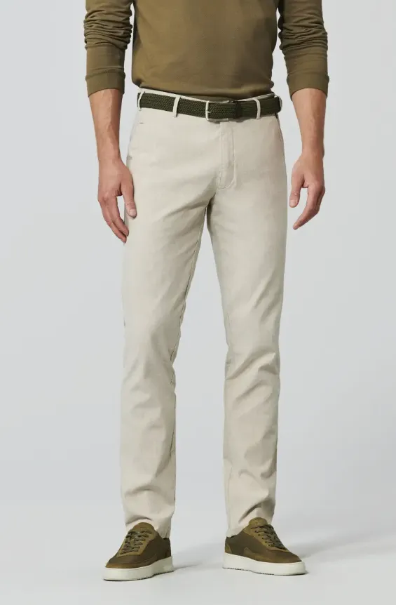 Meyer - Bonn Trousers, Half Linen, Beige