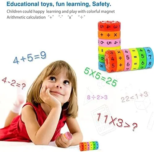 Montessori Maths Puzzle Cube Game