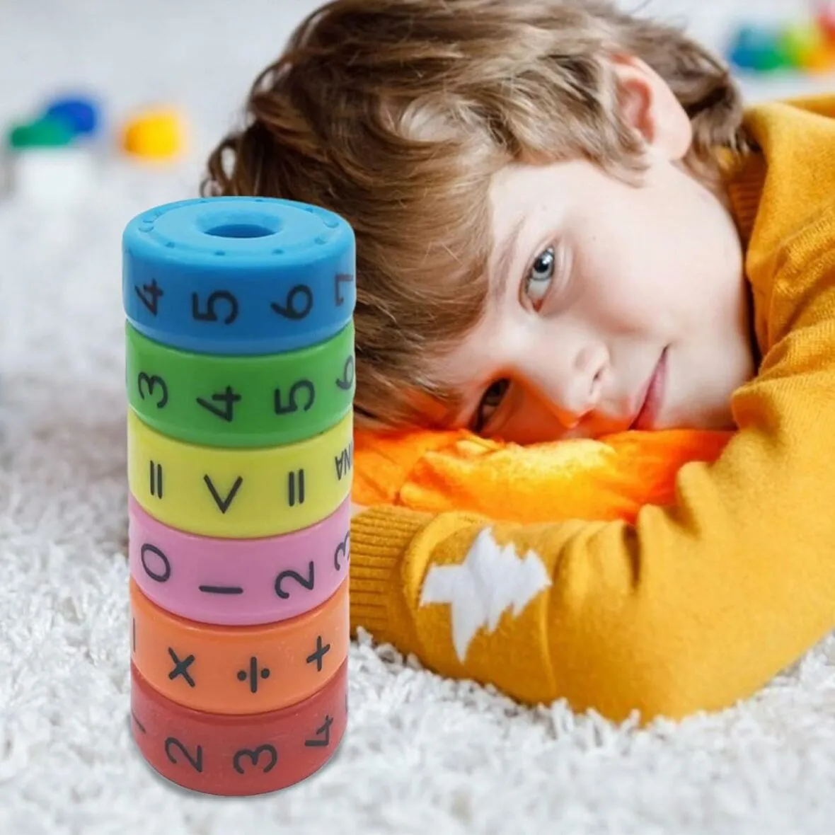 Montessori Maths Puzzle Cube Game