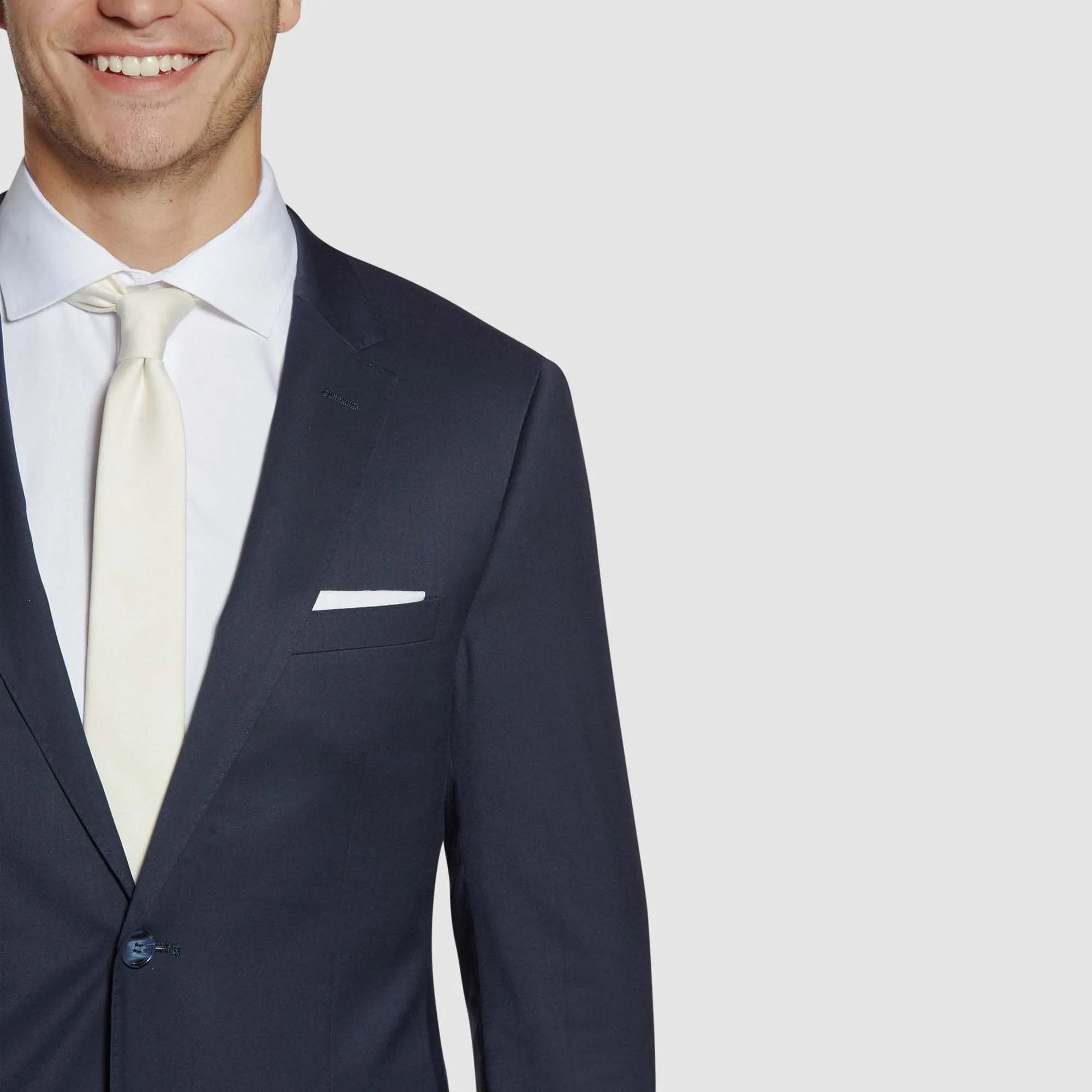 Navy Blue Suit Jacket