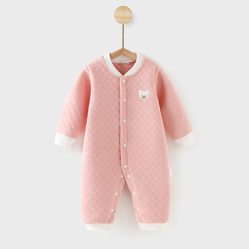 Newborn Baby Thermal Underwear Jumpsuit