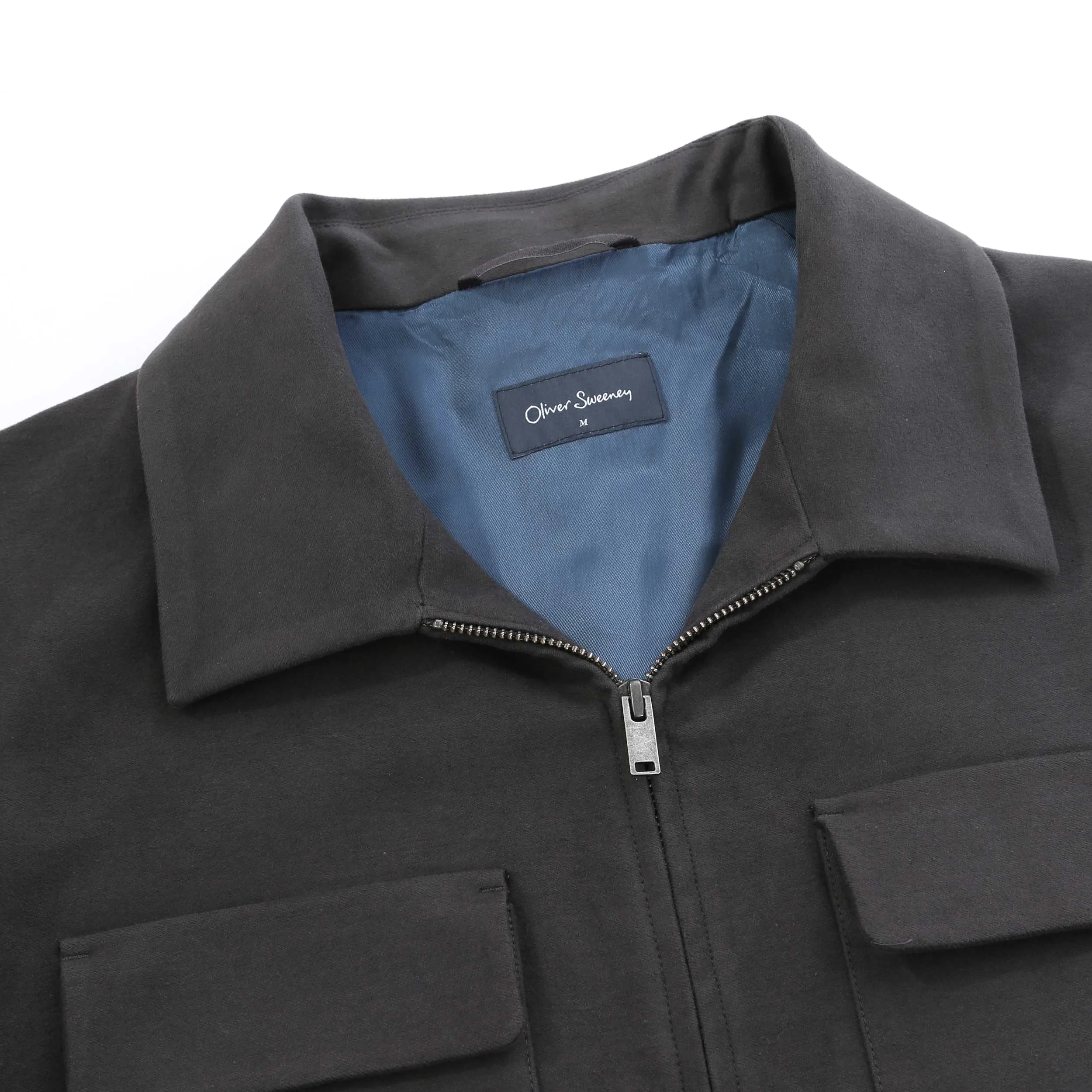 Oliver Sweeney Mertola Overshirt in Grey