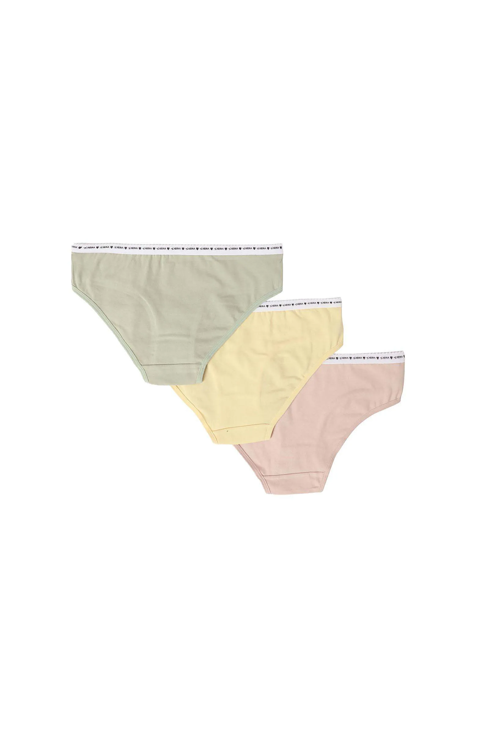 Pack of 3 Cotton Bikini Panties