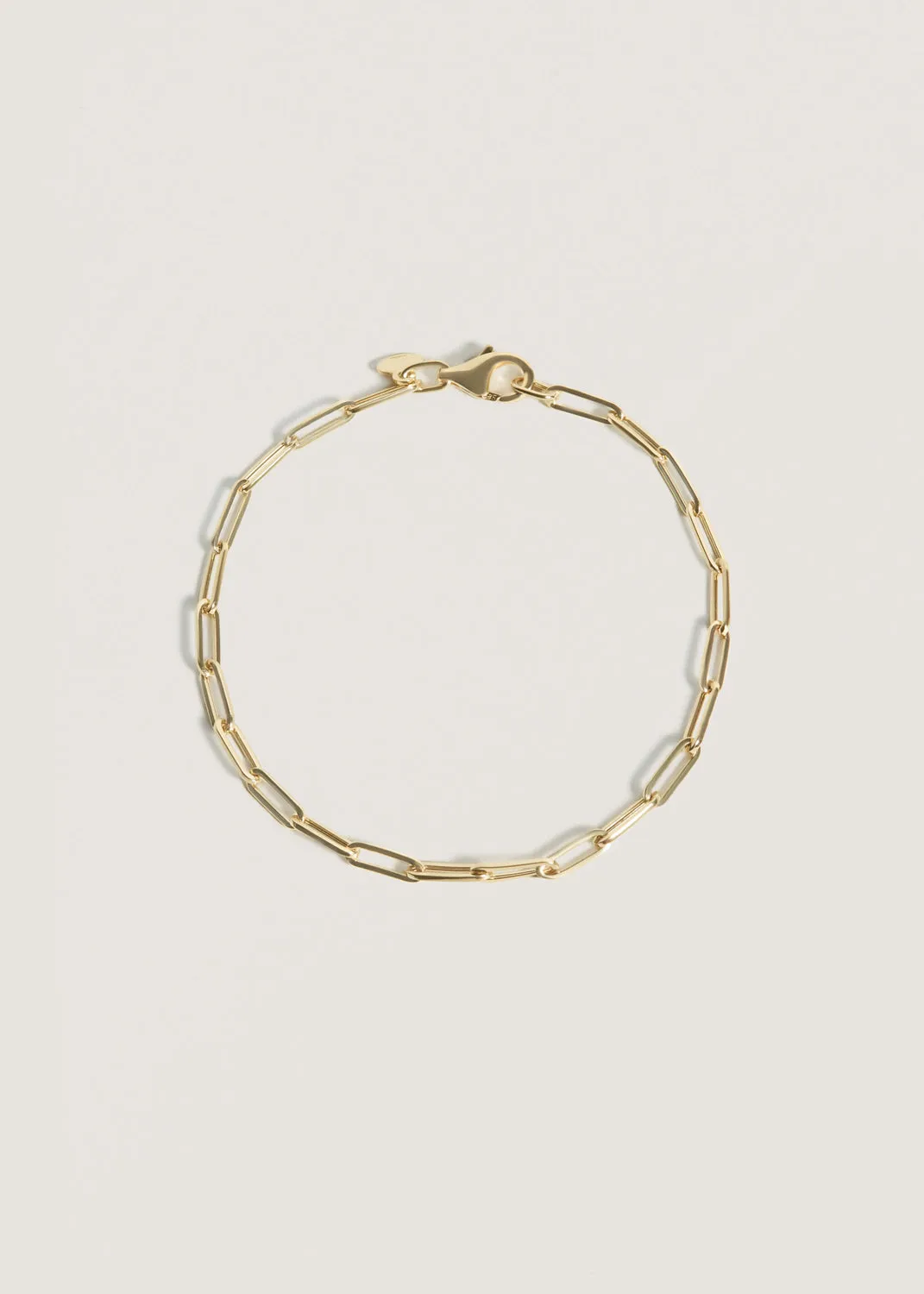 Paperclip Link Chain Bracelet