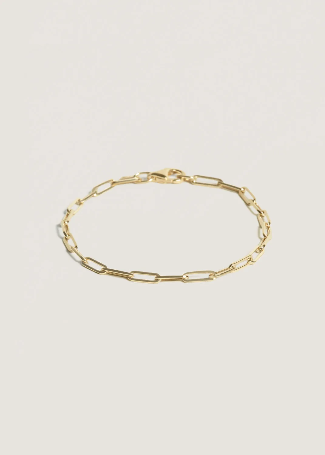 Paperclip Link Chain Bracelet