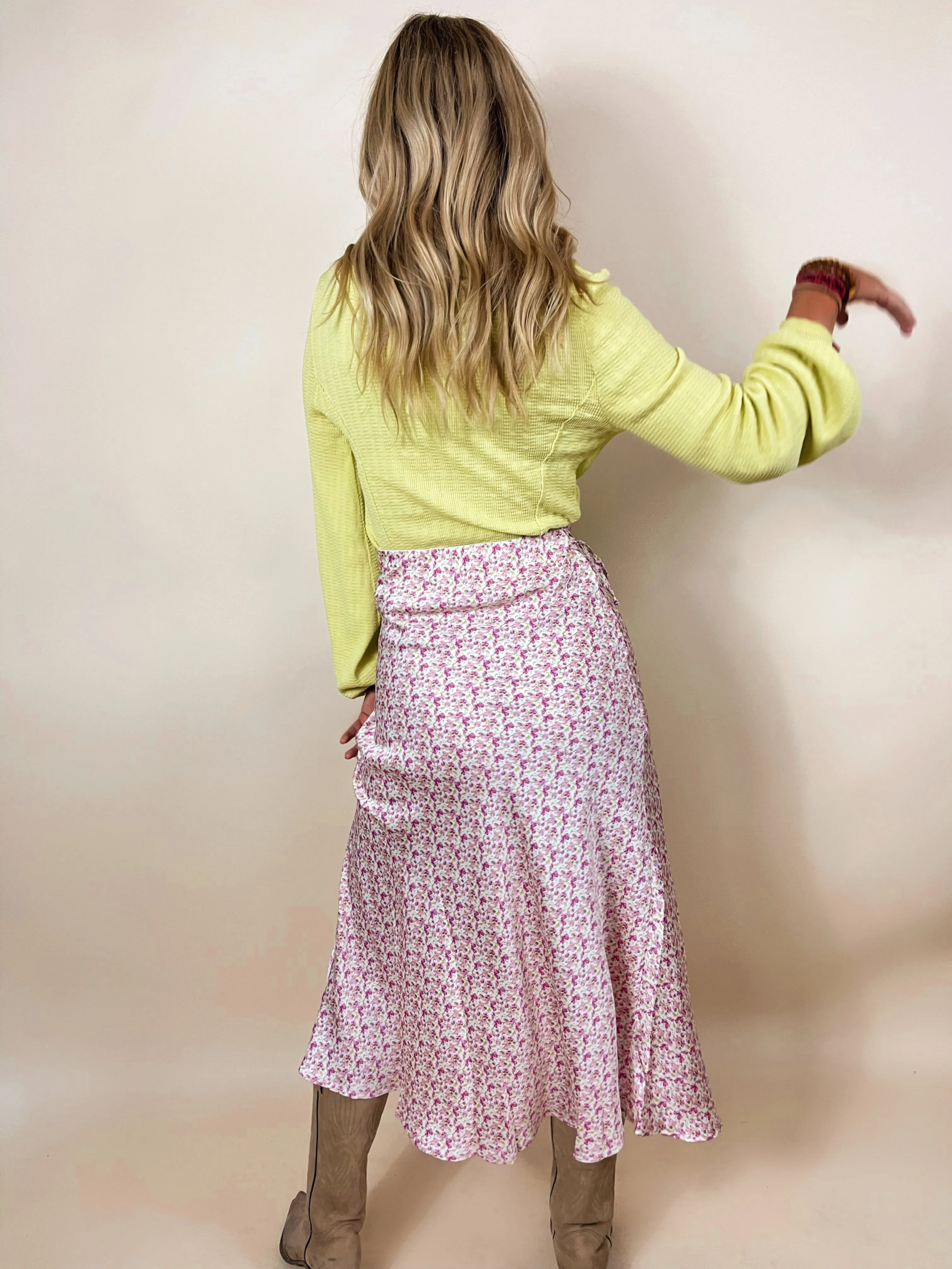 Poppy Wrap Skirt