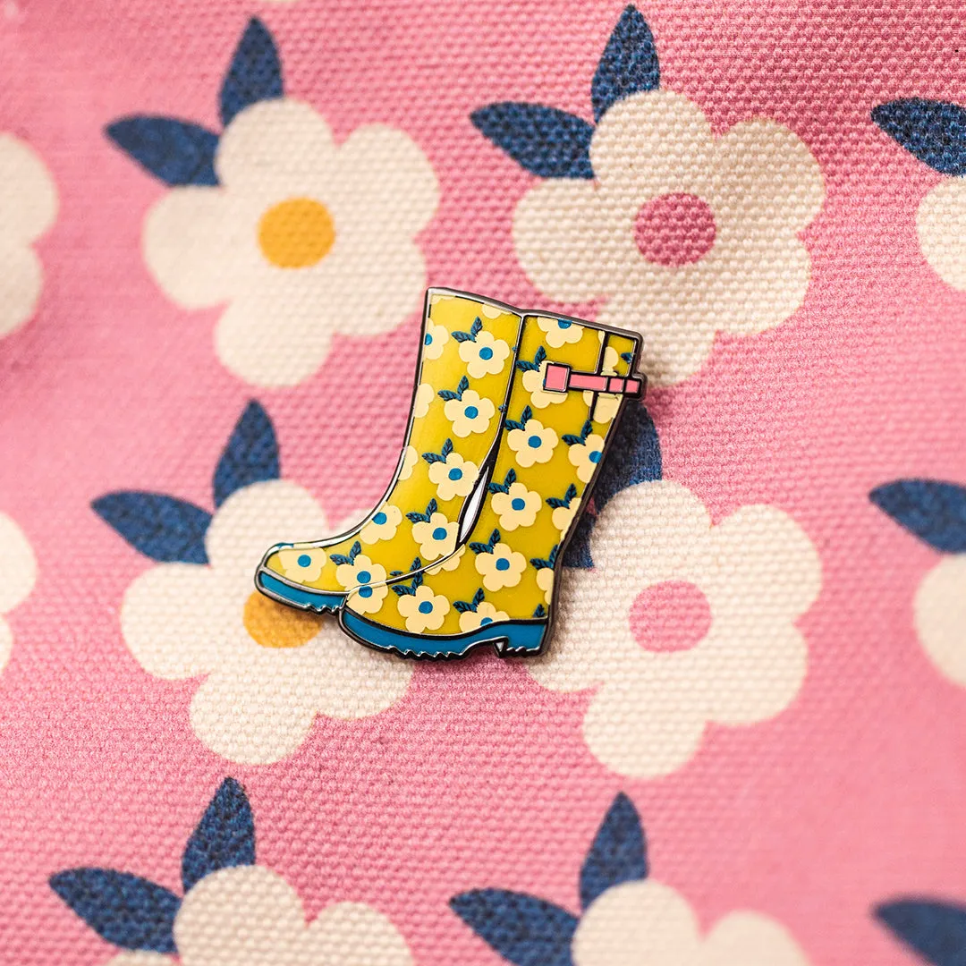 Pretty Pin Badges Retro Inspired - Enamelhappy