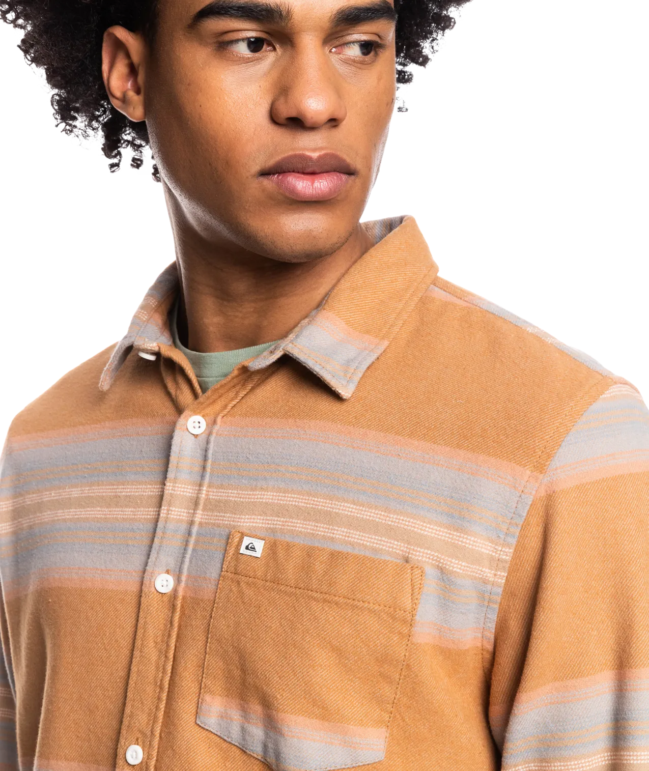 Quiksilver Lyne L/S Shirt-Brown Sugar