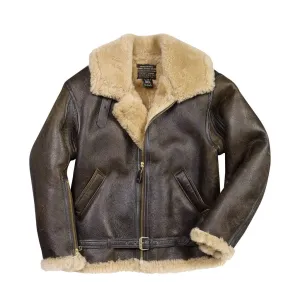 R.A.F. SHEEPSKIN BOMBER JACKET