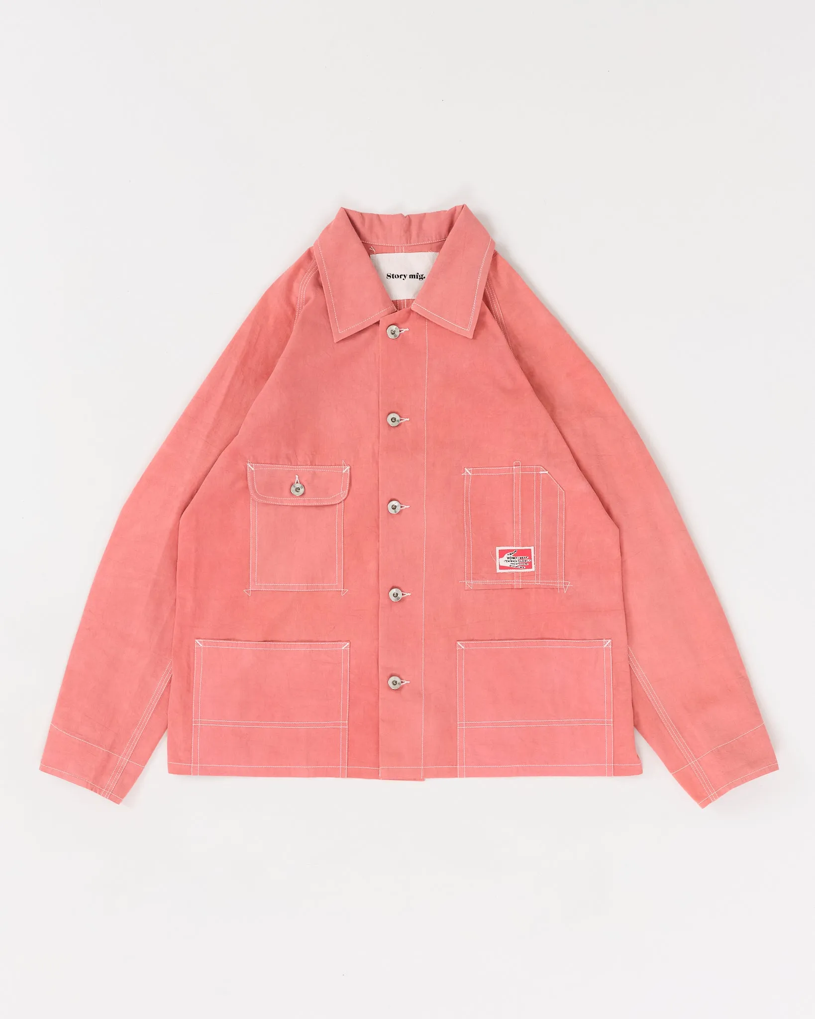 Railroad Jacket - Ancient Pink Wonky-Wear