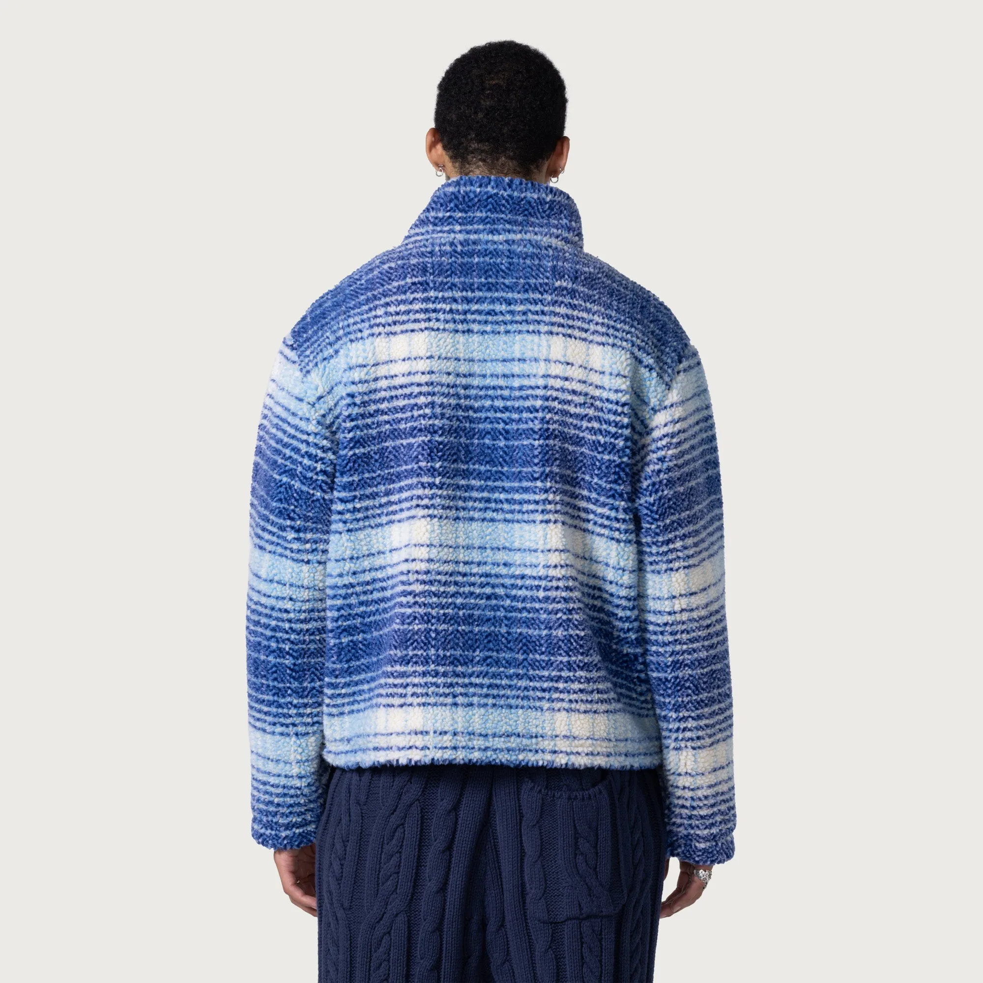 Robinson Plaid Jacket - Blue