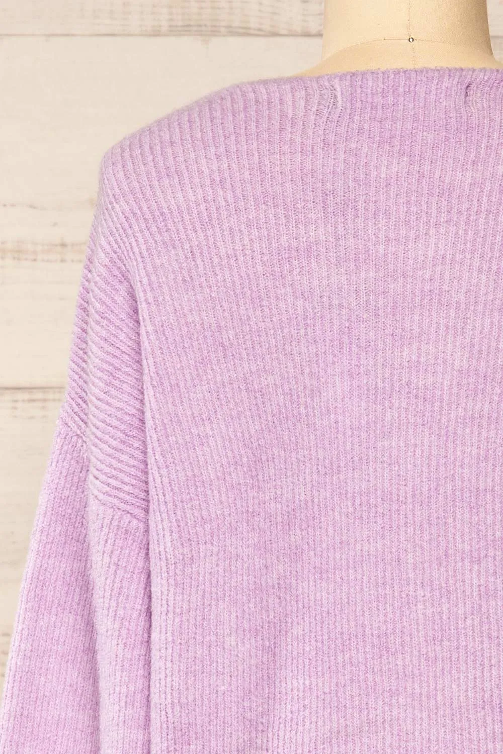 Saler Lavender | Oversized Knited Sweater