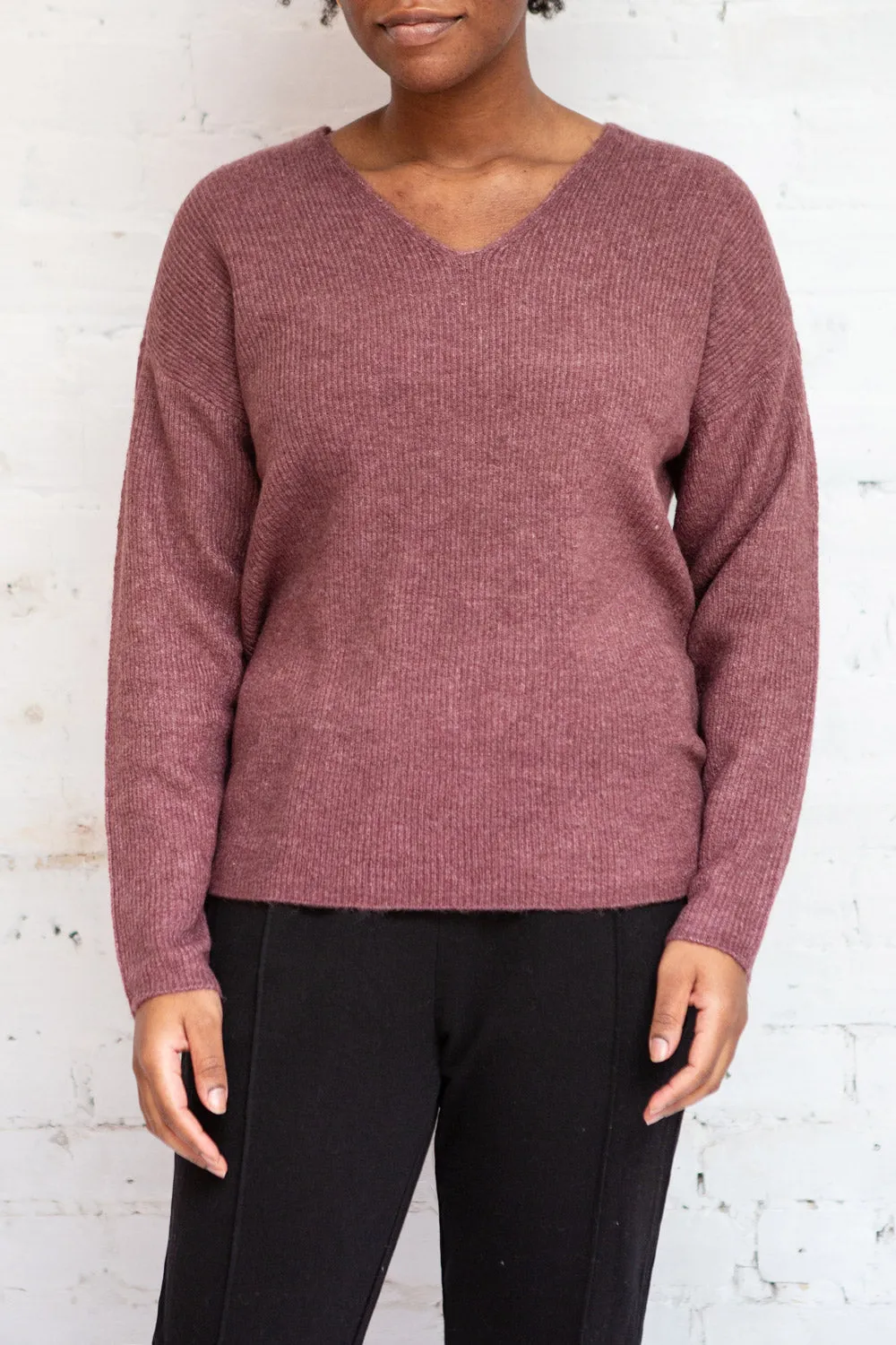 Saler Lavender | Oversized Knited Sweater