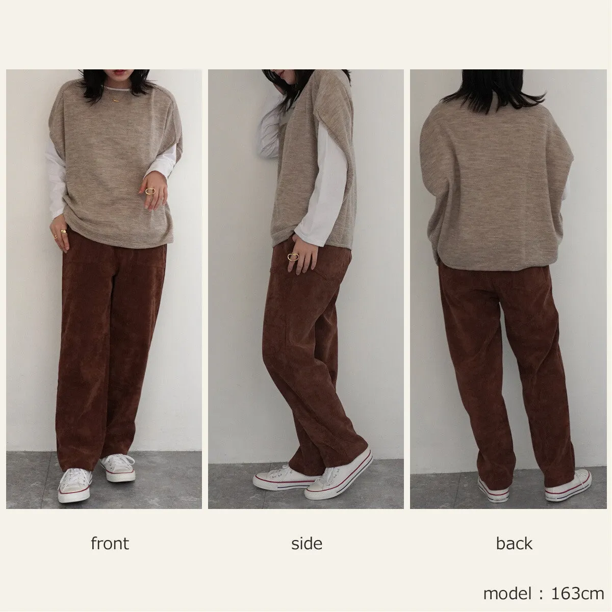 SATO | Corduroy Baker Pants