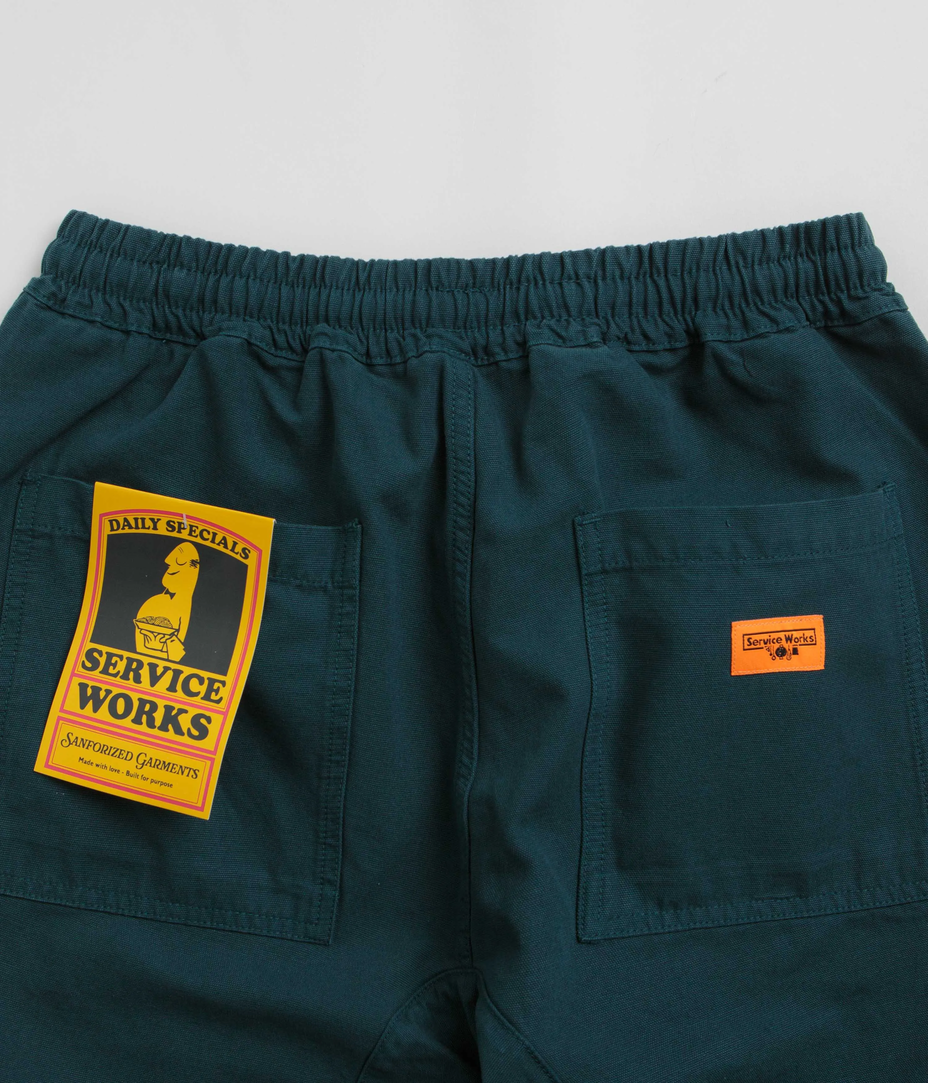 Service Works Classic Chef Pants - Petrol