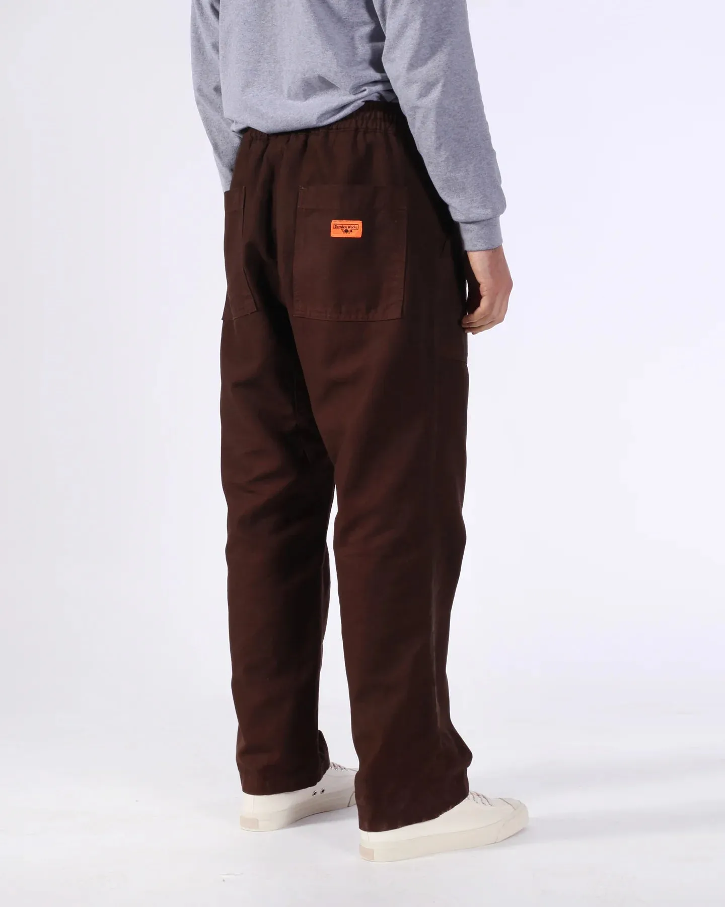 Service Works Plum Corduroy Chef Pants