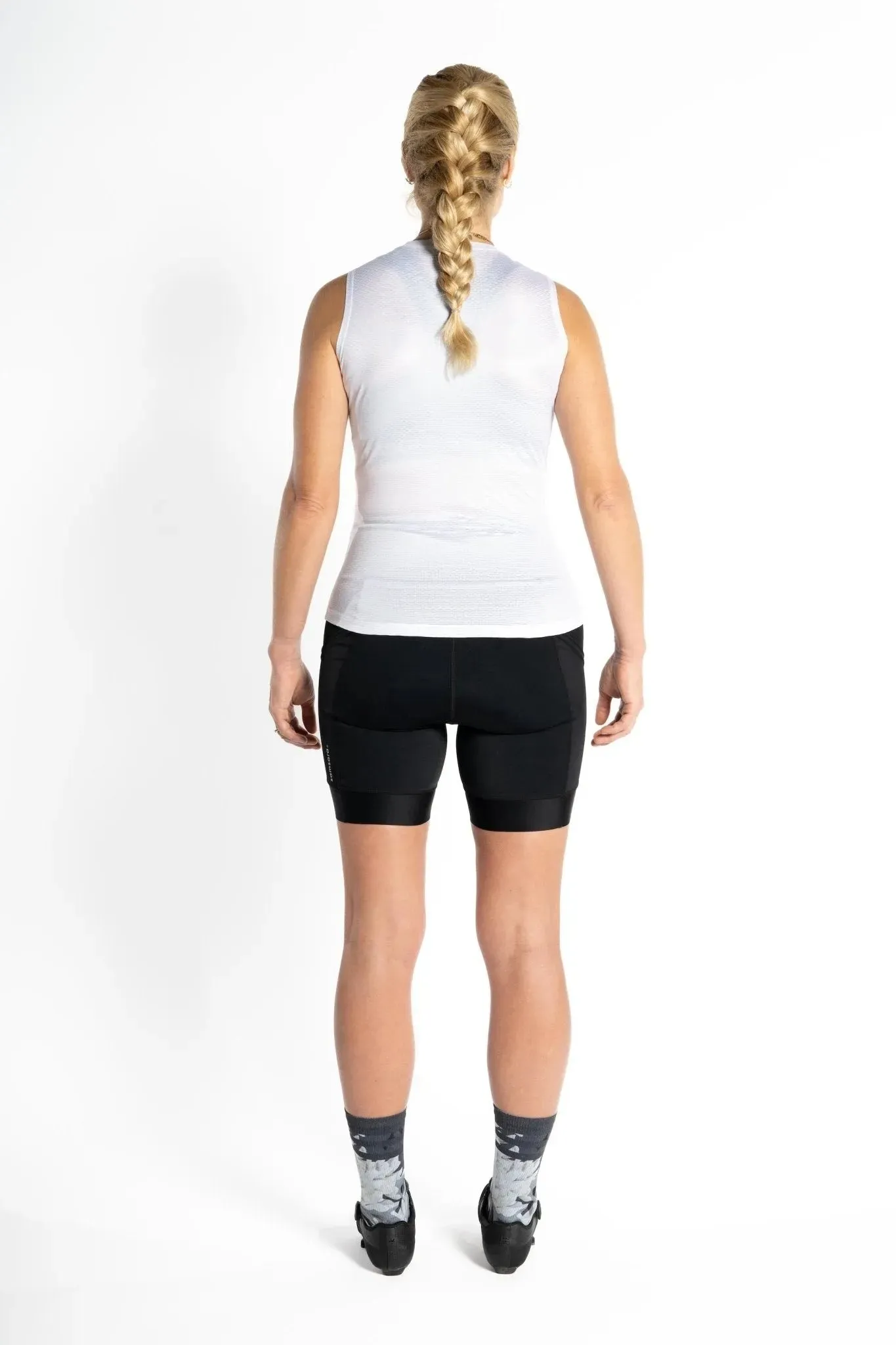 Sleeveless Base Layer - Shell White/Never Alone