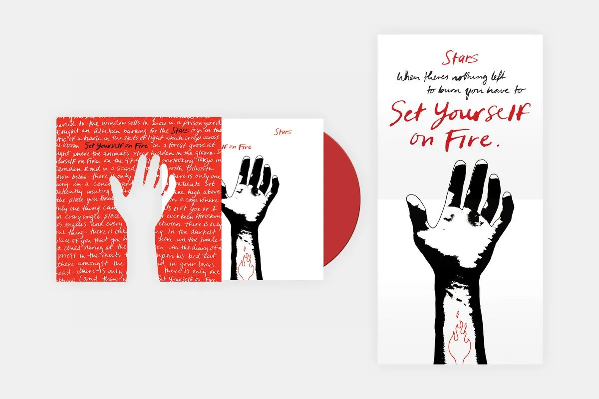 Stars: Set Yourself On Fire: 20th Anniversary Edition: Red Vinyl LP w/Die Cut Jacket