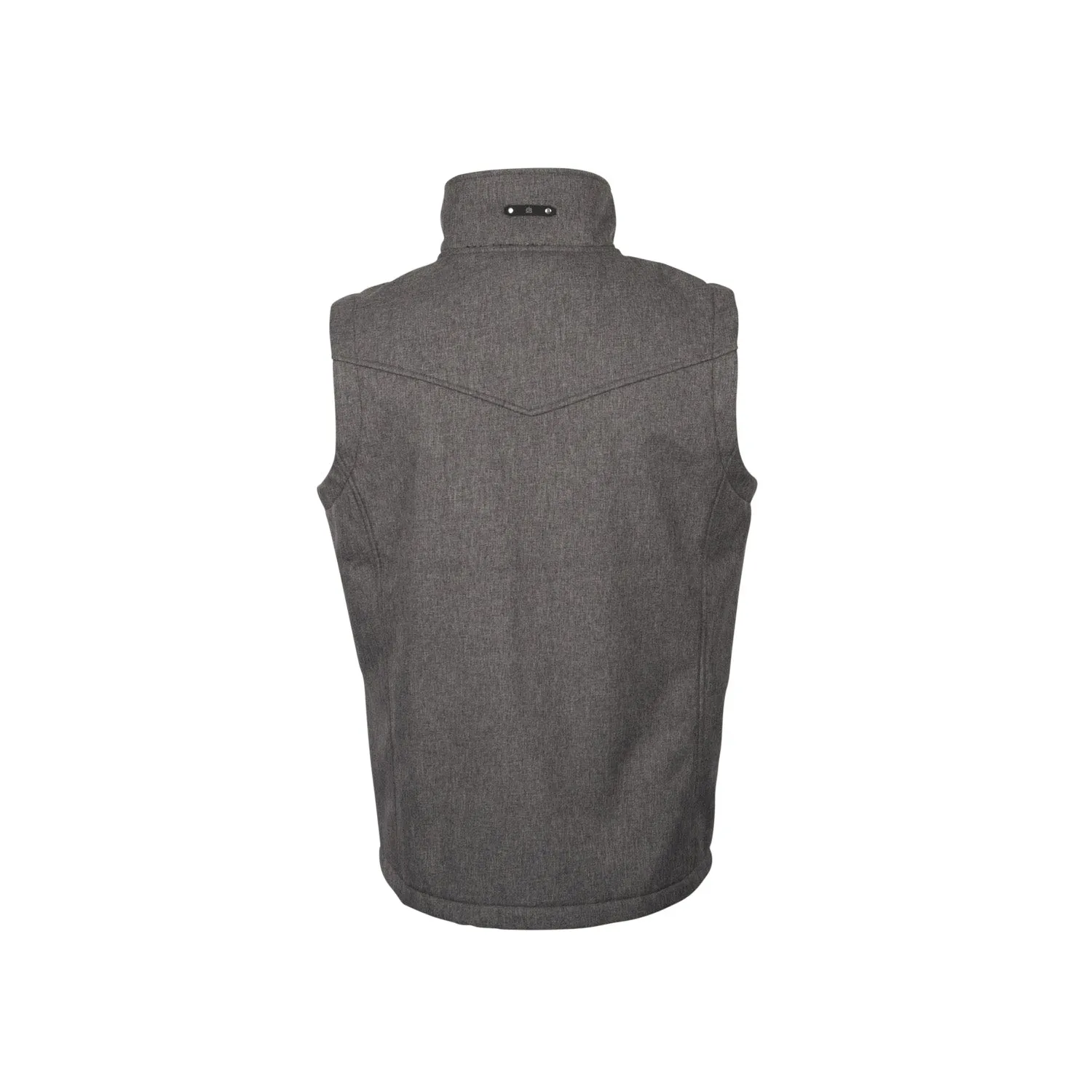 STS Ranchwear Youth Unisex Slack Heather Gray Poly/Spandex Softshell Vest