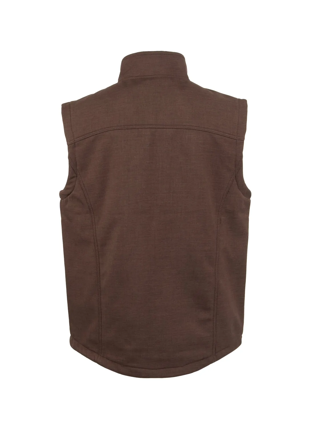 STS Ranchwear Youth Unisex Weston Chocolate Poly/Spandex Fleece Vest