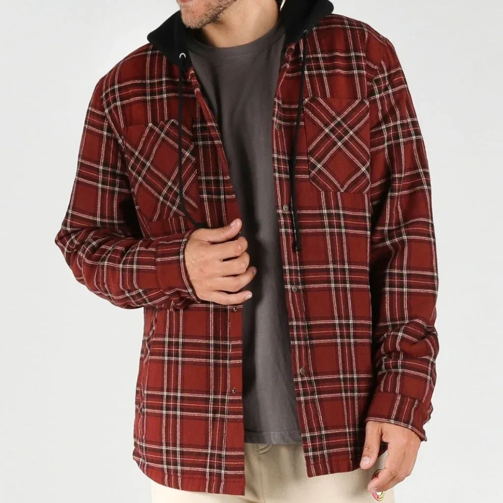 T & C Canyon Sherpa Hood Flannel