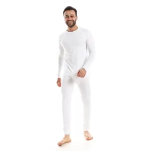 Thermal Sets For Men - White