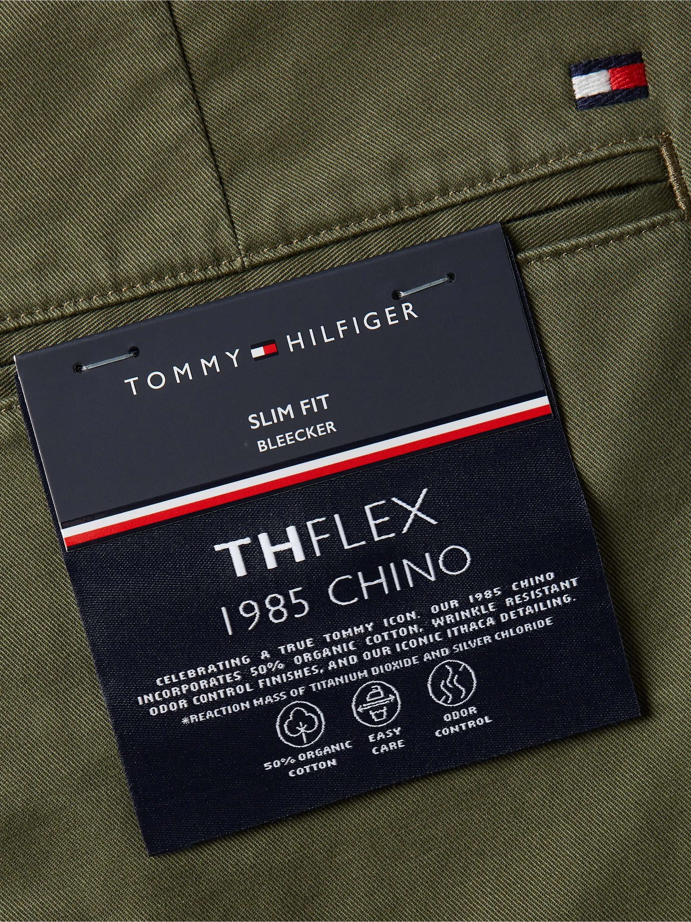 Tommy Hilfiger 1985 Collection Bleecker Slim Chinos - Green