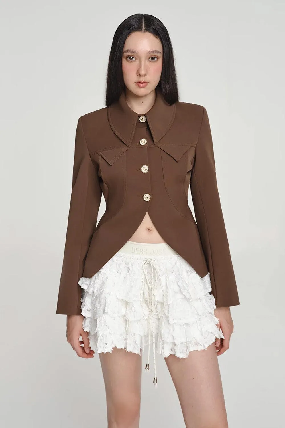 Tsunami Layered Mini Skirt