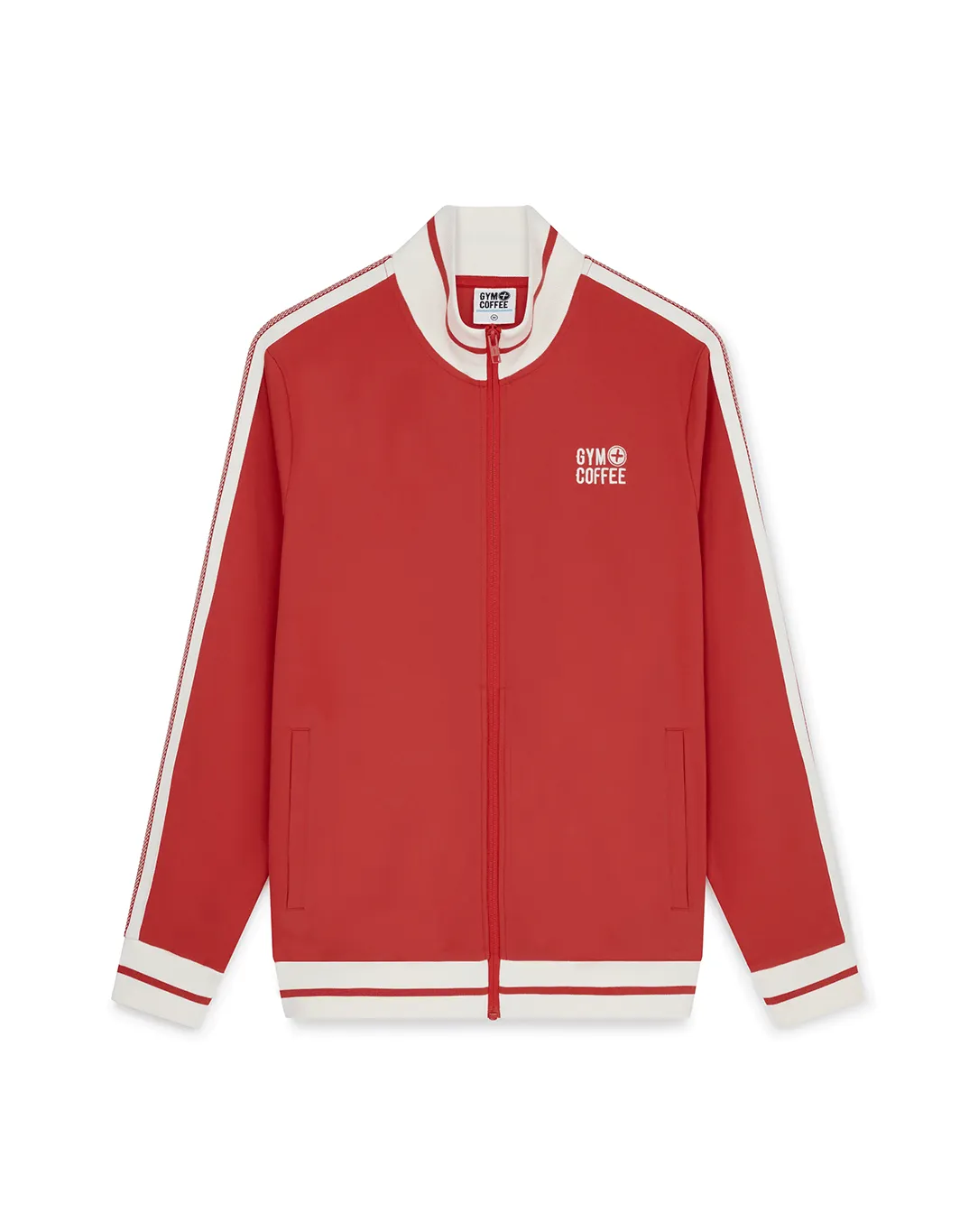 Varsity Jacket in Crimson Red