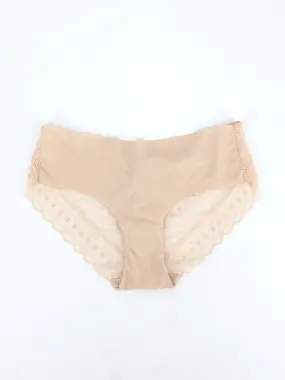 Women's Lace Thong,Beige