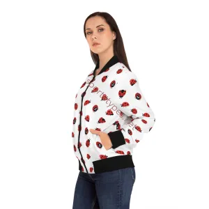 Women's Ladybug Bomber Jacket