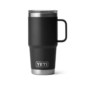 YETI Rambler 20 OZ (591ml) Travel Mug With Stronghold Lid - Black