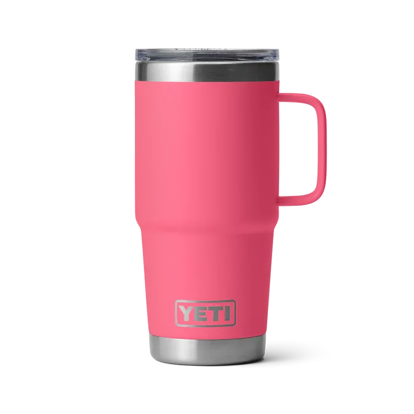 YETI Rambler 20 OZ (591ml) Travel Mug With Stronghold Lid - Tropical Pink