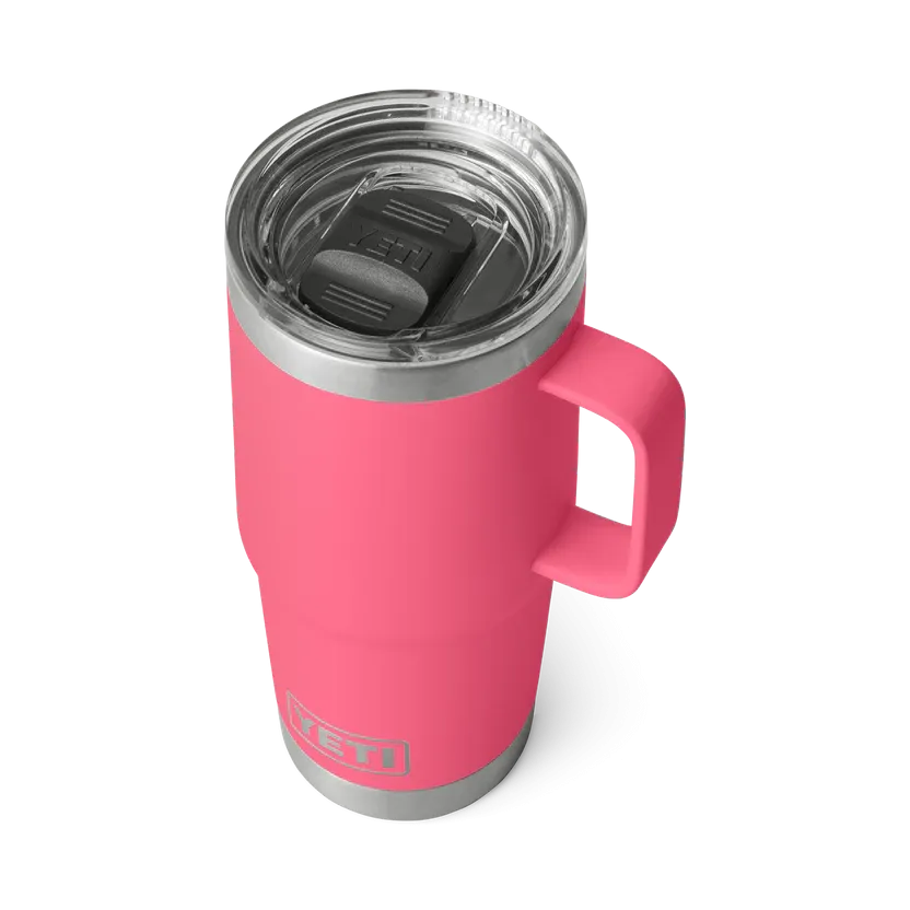 YETI Rambler 20 OZ (591ml) Travel Mug With Stronghold Lid - Tropical Pink