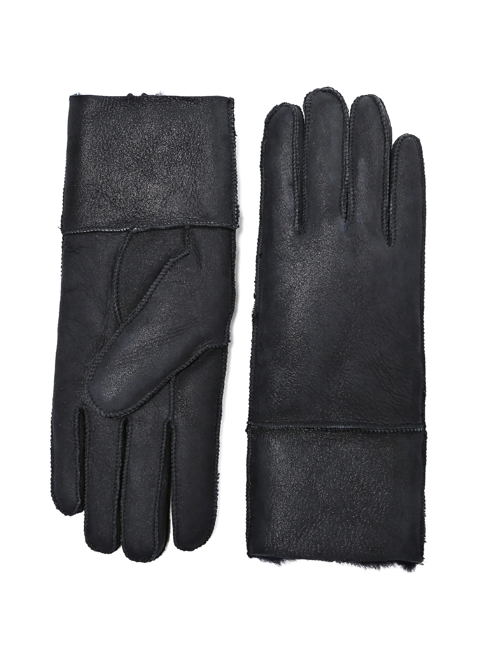 YISEVEN Women's  Shearling Sheepskin Leather Gloves