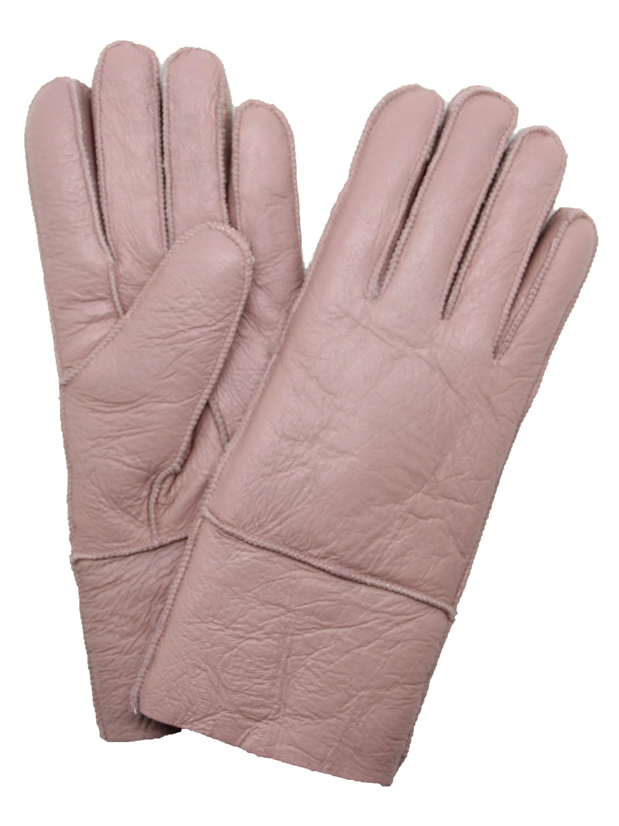 YISEVEN Women's  Shearling Sheepskin Leather Gloves