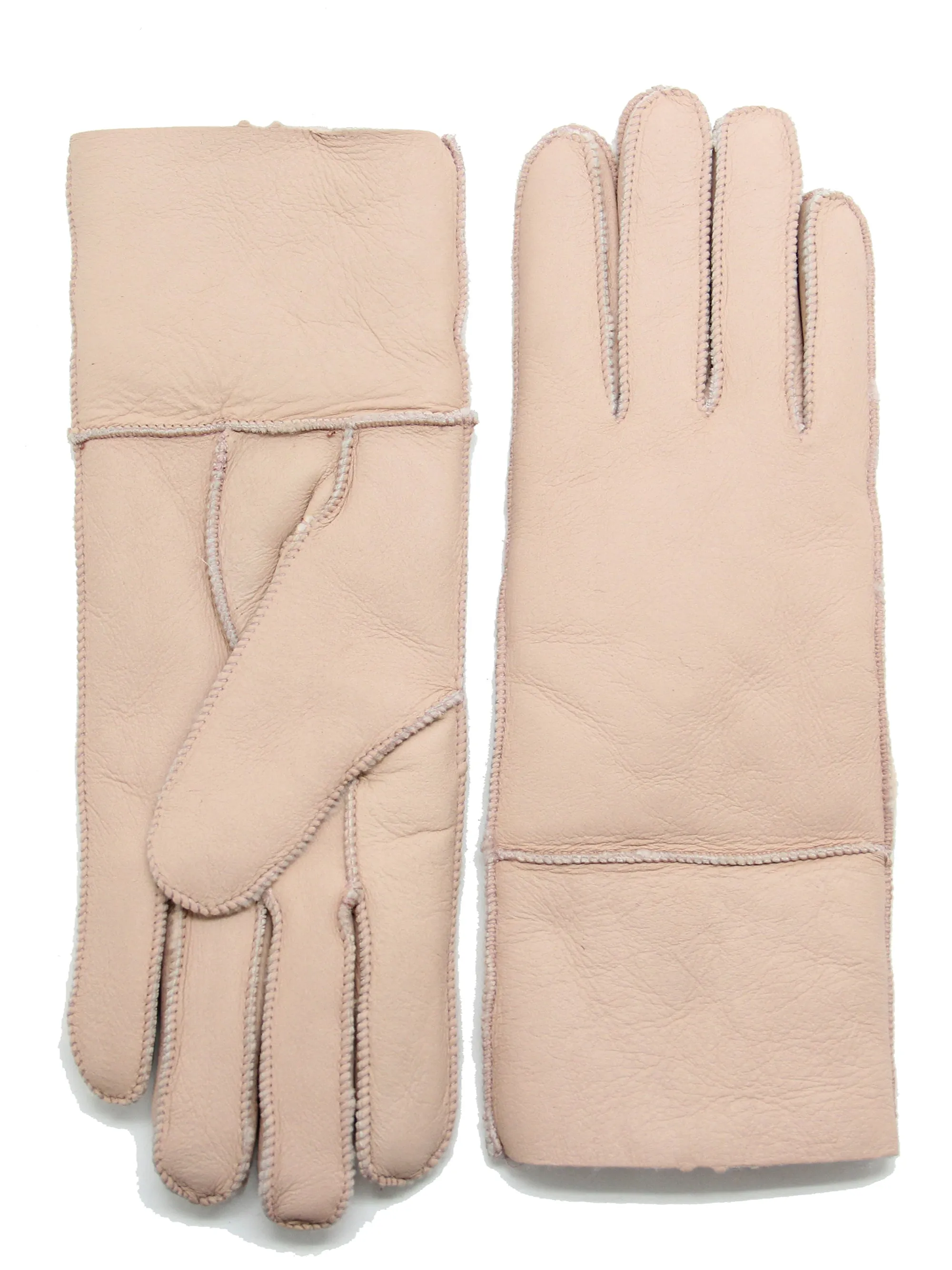 YISEVEN Women's  Shearling Sheepskin Leather Gloves