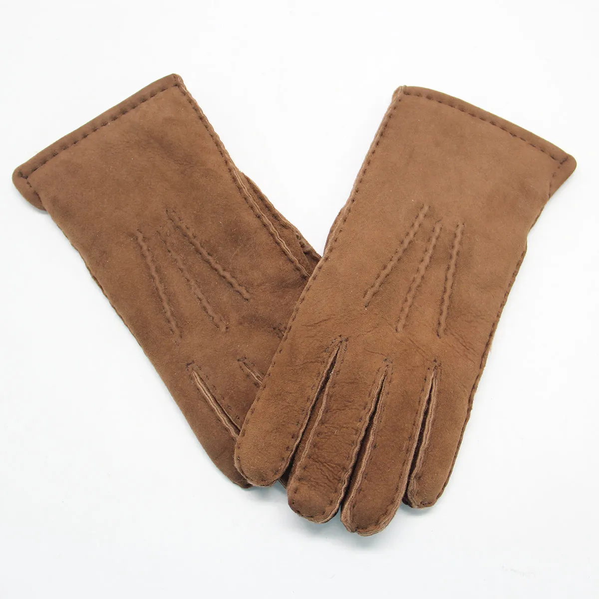 YISEVEN Womens Sheepskin Leather Shearling Gloves